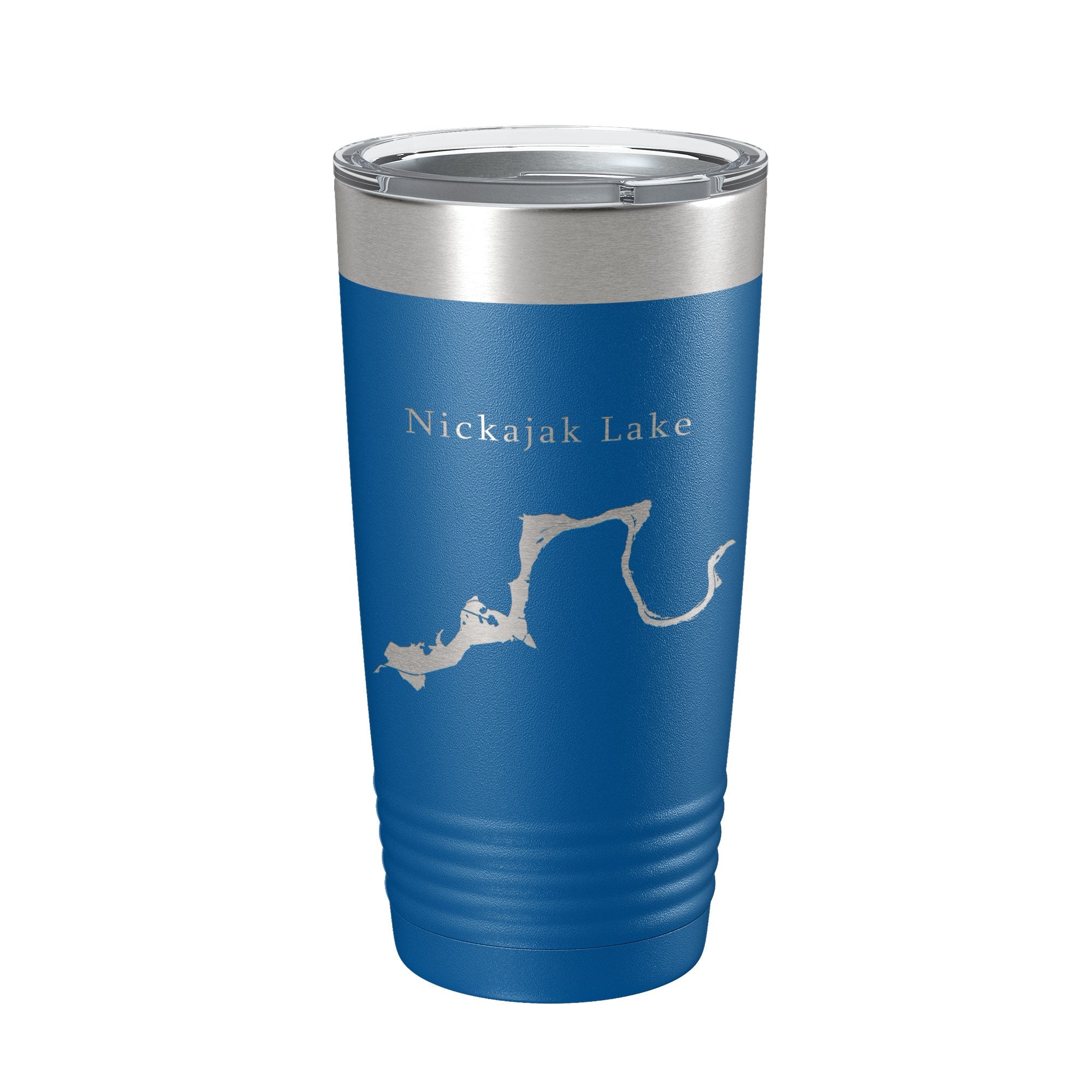 Nickajak Lake Map Tumbler Travel Mug Insulated Laser Engraved Coffee Cup Tennessee 20 oz