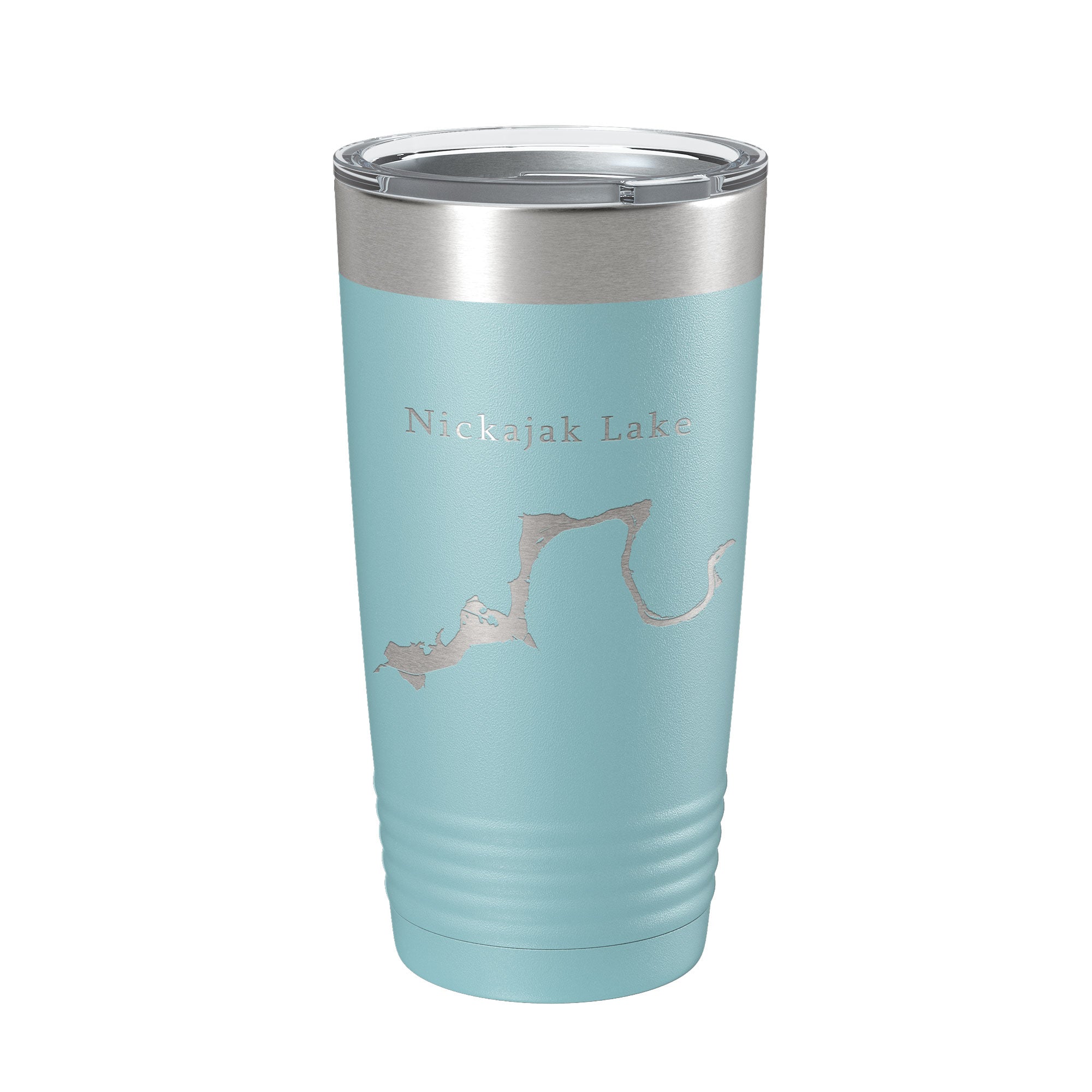 Nickajak Lake Map Tumbler Travel Mug Insulated Laser Engraved Coffee Cup Tennessee 20 oz