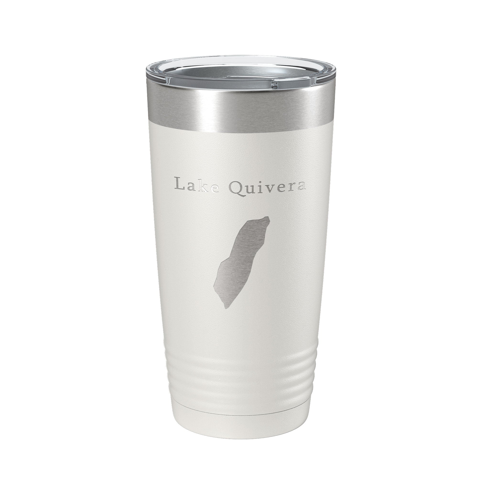 Lake Quivera Map Tumbler Travel Mug Insulated Laser Engraved Coffee Cup Colorado 20 oz