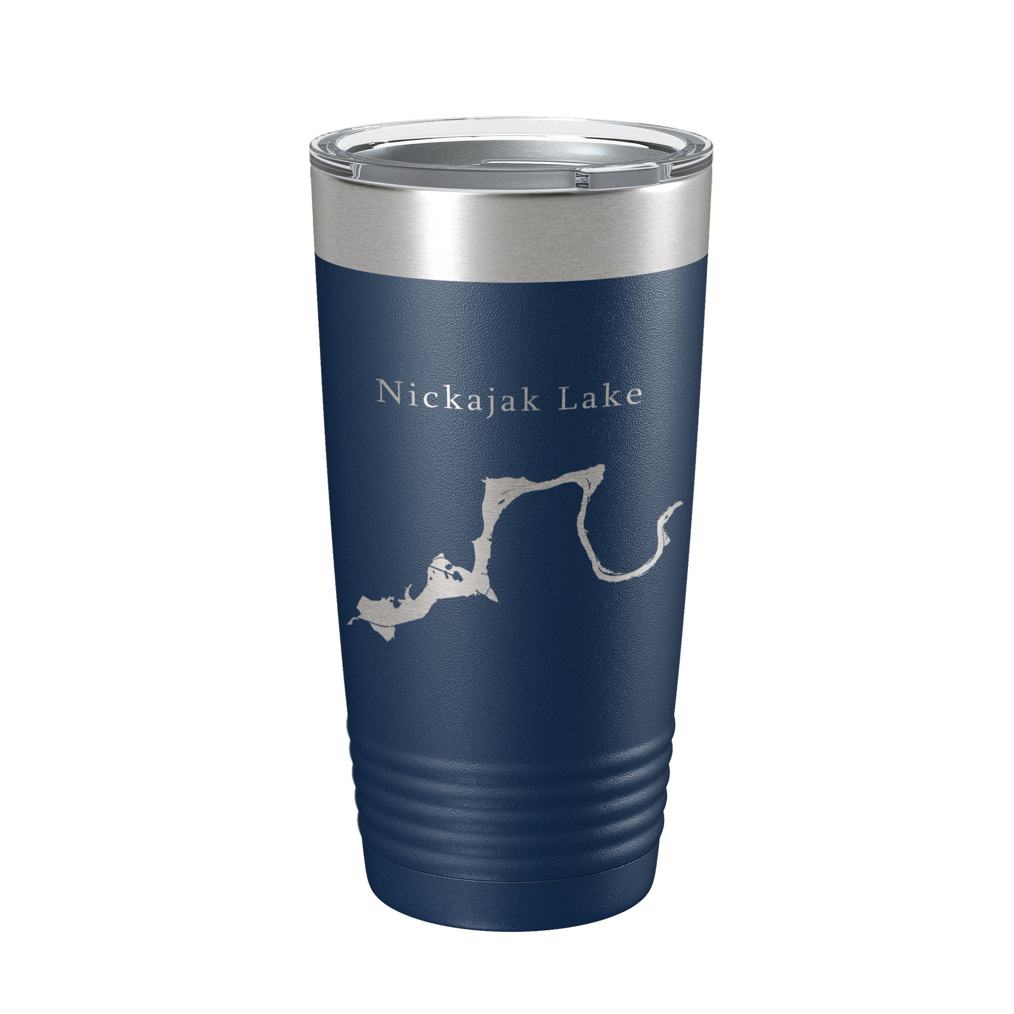 Nickajak Lake Map Tumbler Travel Mug Insulated Laser Engraved Coffee Cup Tennessee 20 oz