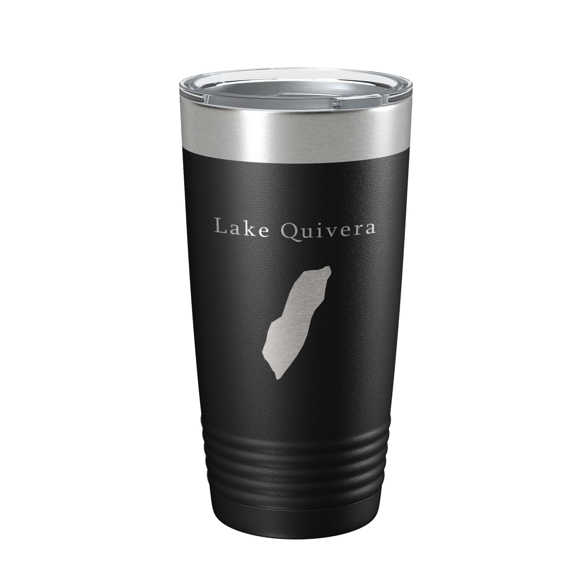 Lake Quivera Map Tumbler Travel Mug Insulated Laser Engraved Coffee Cup Colorado 20 oz