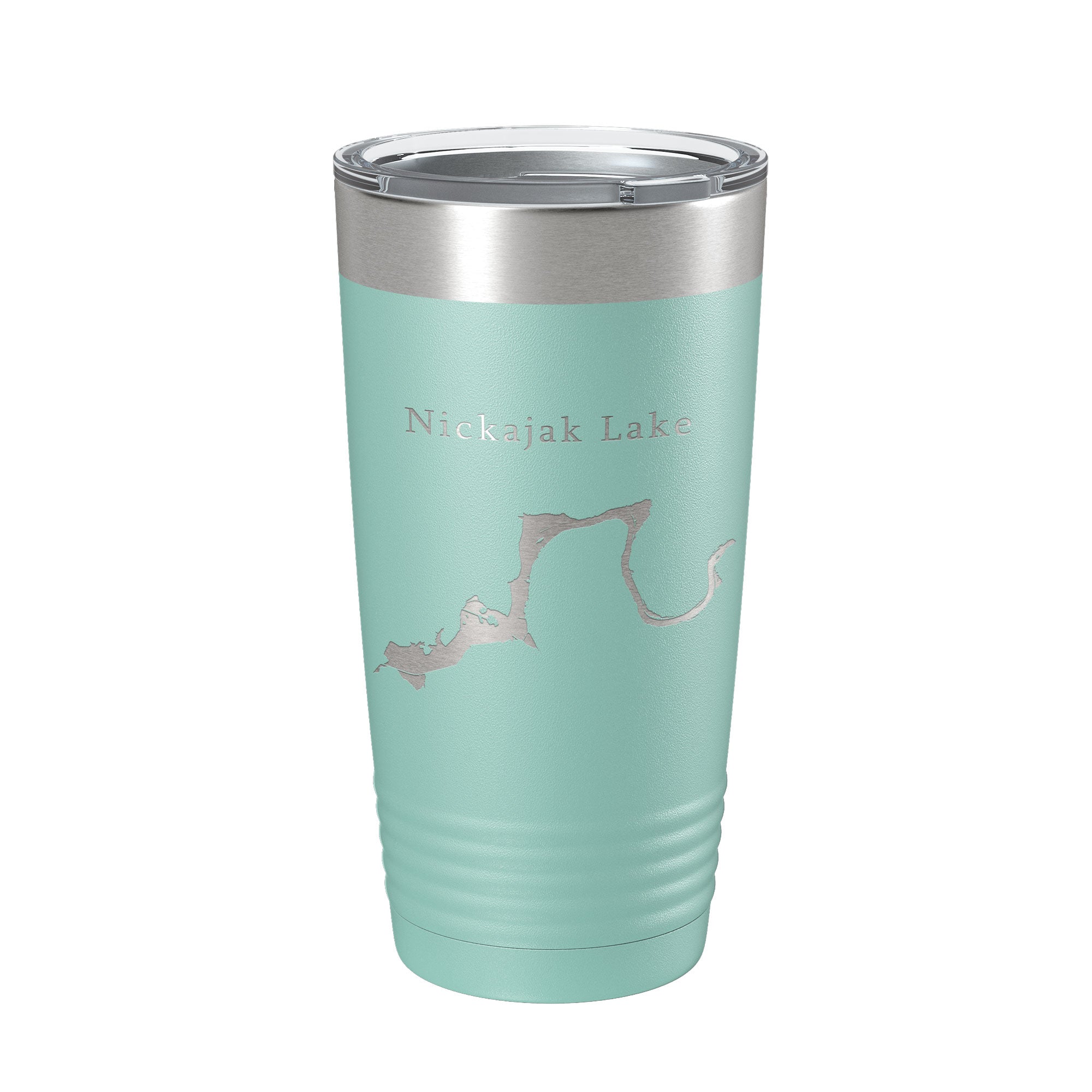 Nickajak Lake Map Tumbler Travel Mug Insulated Laser Engraved Coffee Cup Tennessee 20 oz