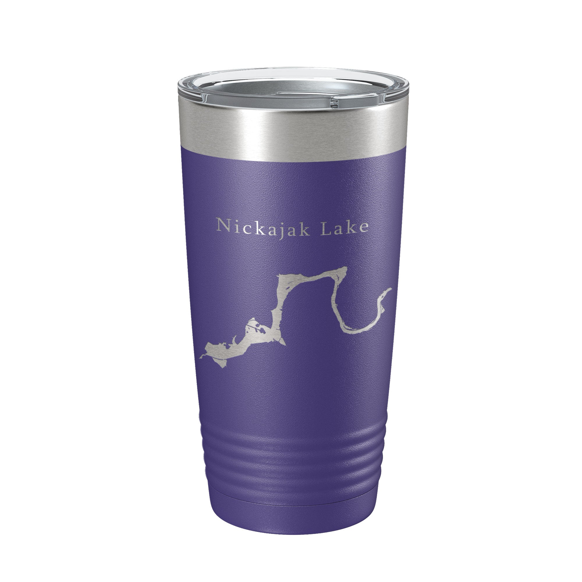 Nickajak Lake Map Tumbler Travel Mug Insulated Laser Engraved Coffee Cup Tennessee 20 oz