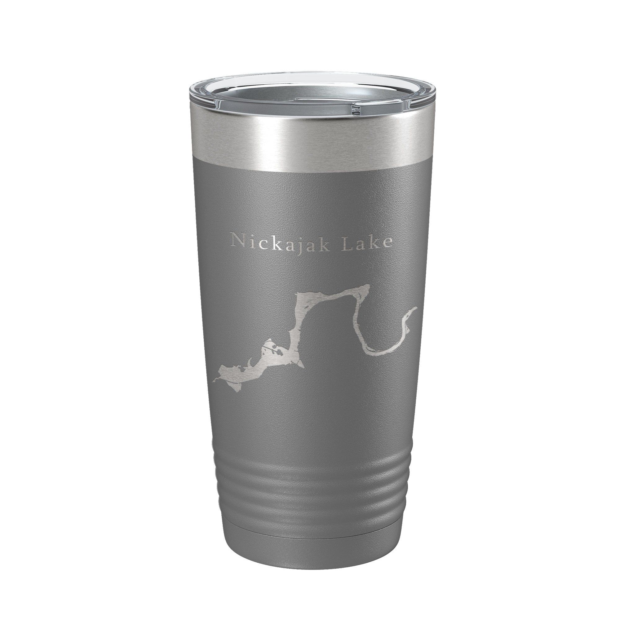 Nickajak Lake Map Tumbler Travel Mug Insulated Laser Engraved Coffee Cup Tennessee 20 oz