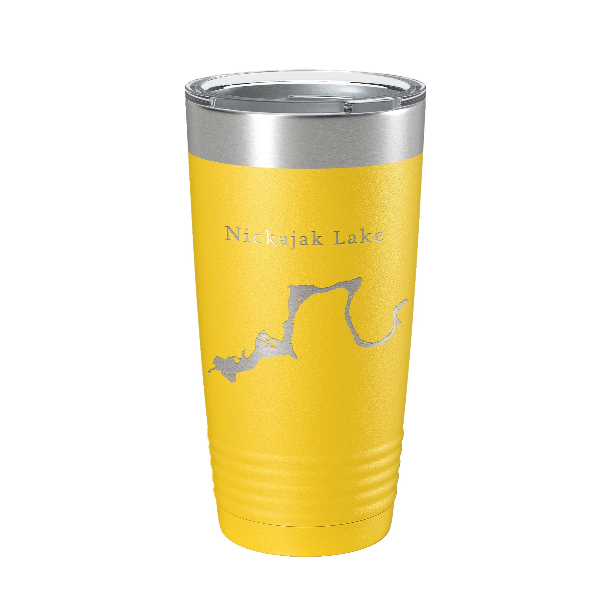 Nickajak Lake Map Tumbler Travel Mug Insulated Laser Engraved Coffee Cup Tennessee 20 oz