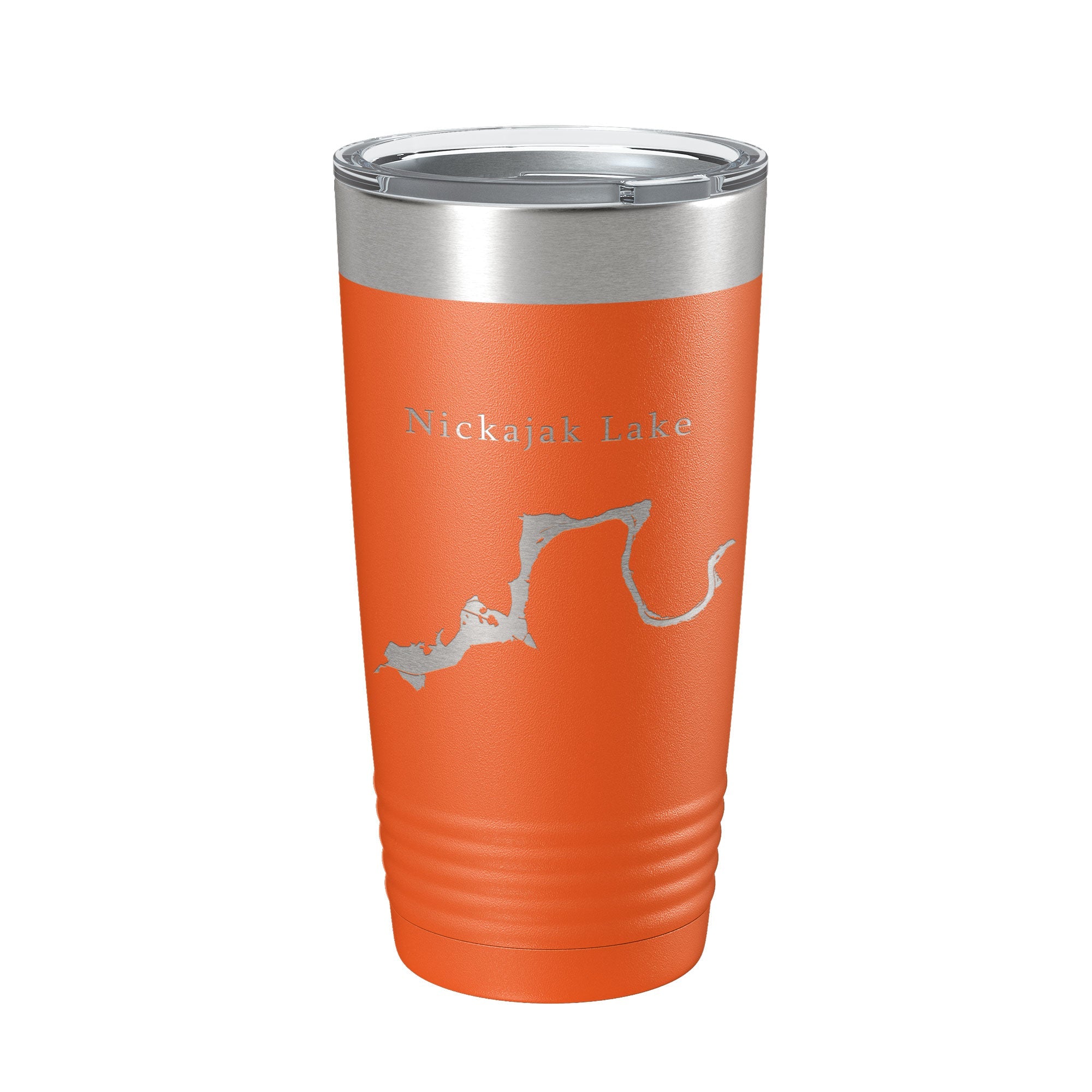 Nickajak Lake Map Tumbler Travel Mug Insulated Laser Engraved Coffee Cup Tennessee 20 oz